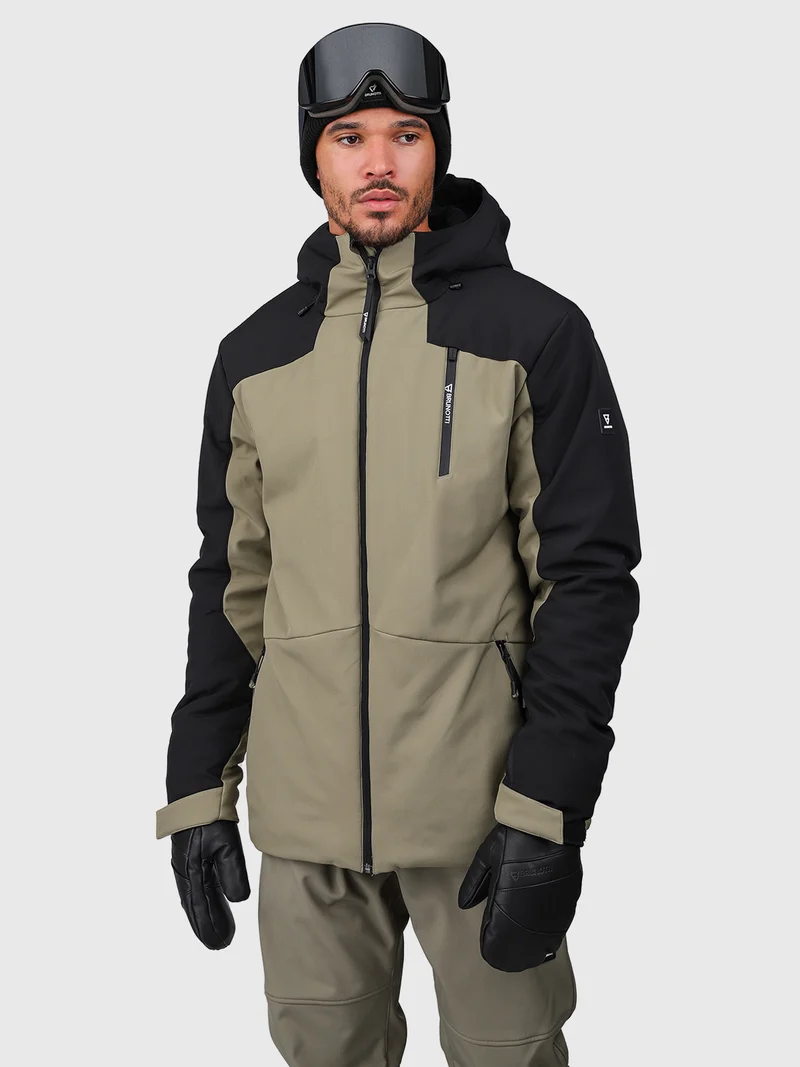 Mattaki Men Softshell Jacket | Dusky Green