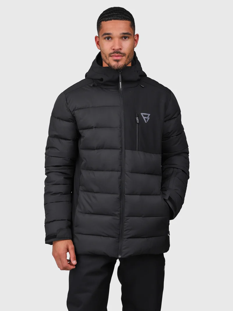 Stortan Men Snow Jacket | Black