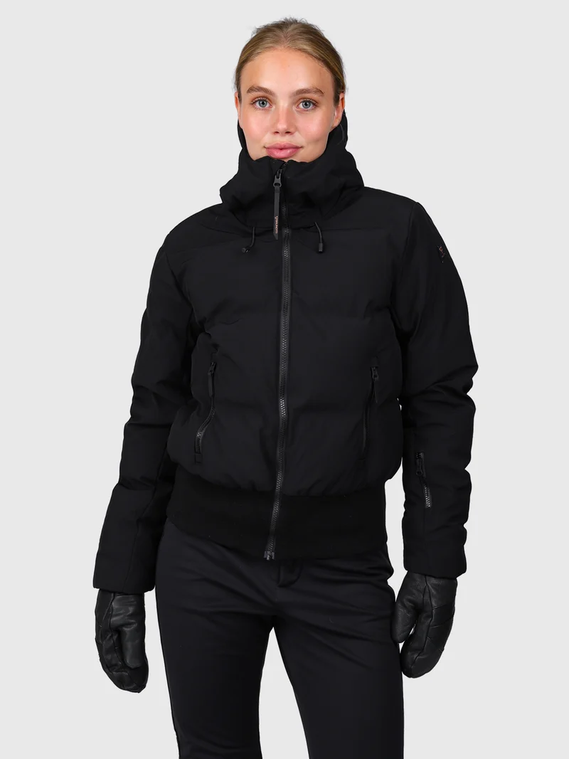 Firecrown Women Snow Jacket | Black