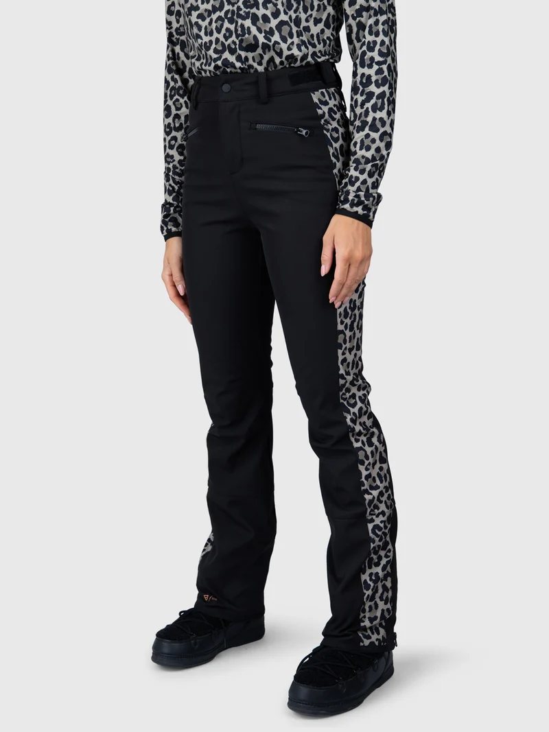 Jymma Women Softshell Pants | Black