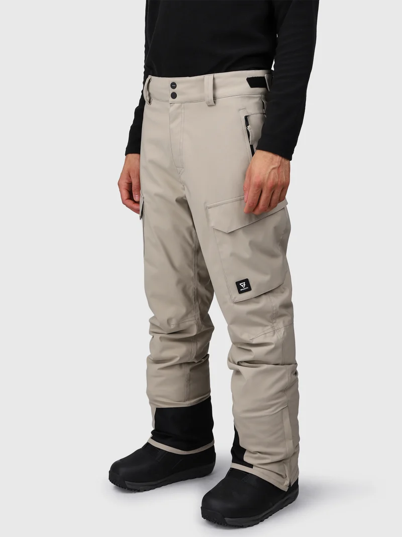 Footrail-Cargo Men Snow Pants | Fungi