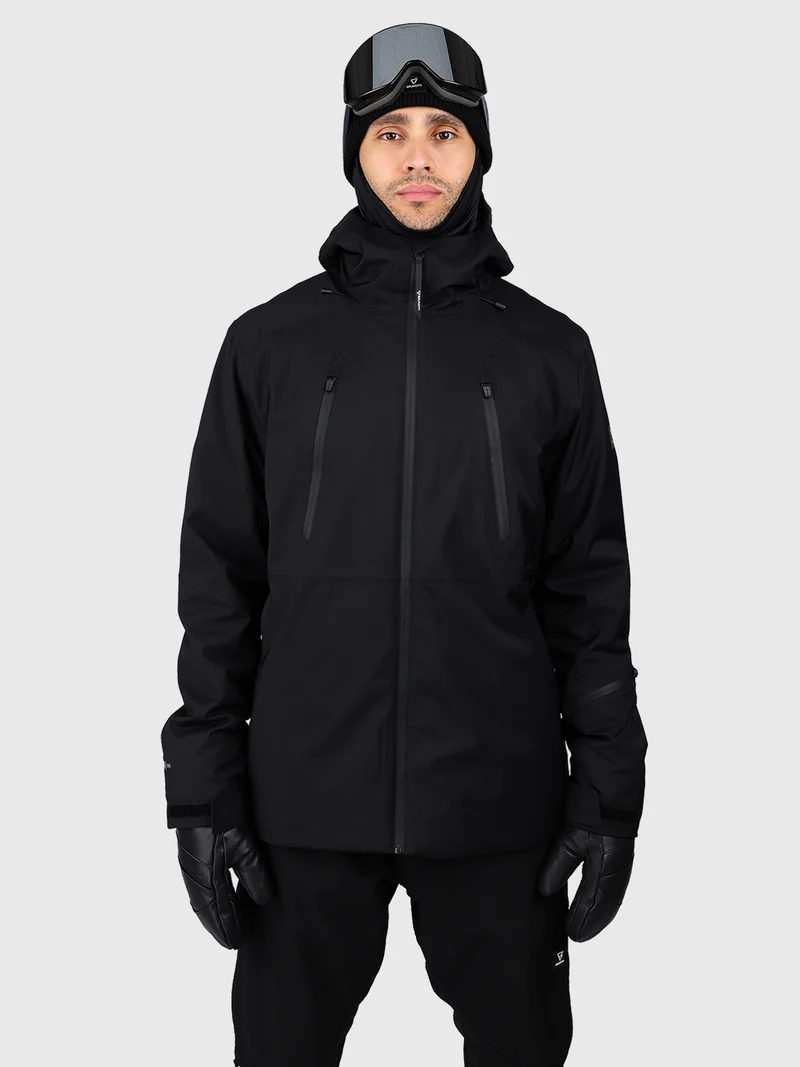 Norrow Men Snow Jacket | Black
