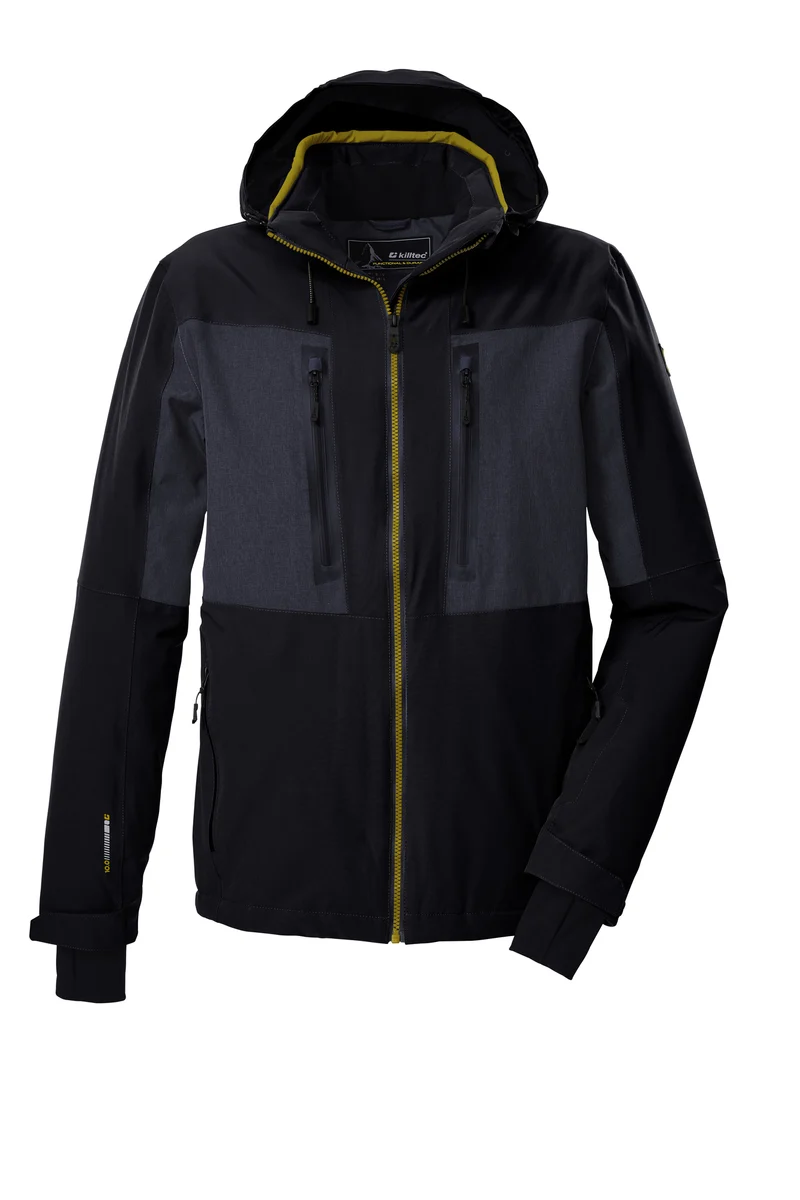 Killtec KSW 47 Ski Jas Heren - Zwart/Blauw
