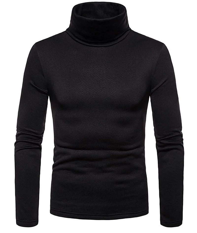 Lioran – Men’s Fitted Turtleneck Sweater
