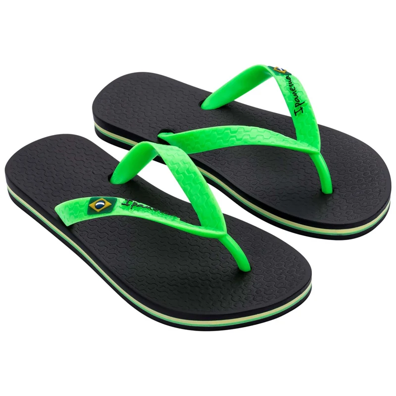 Classic Brasil kids slippers