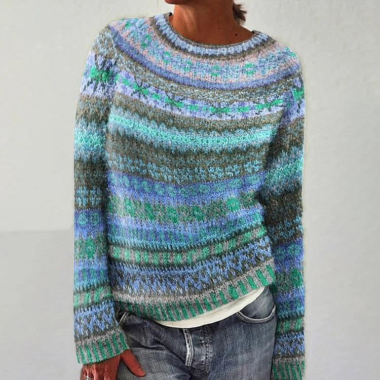 Olivara – Women’s Textured Knit Jumper