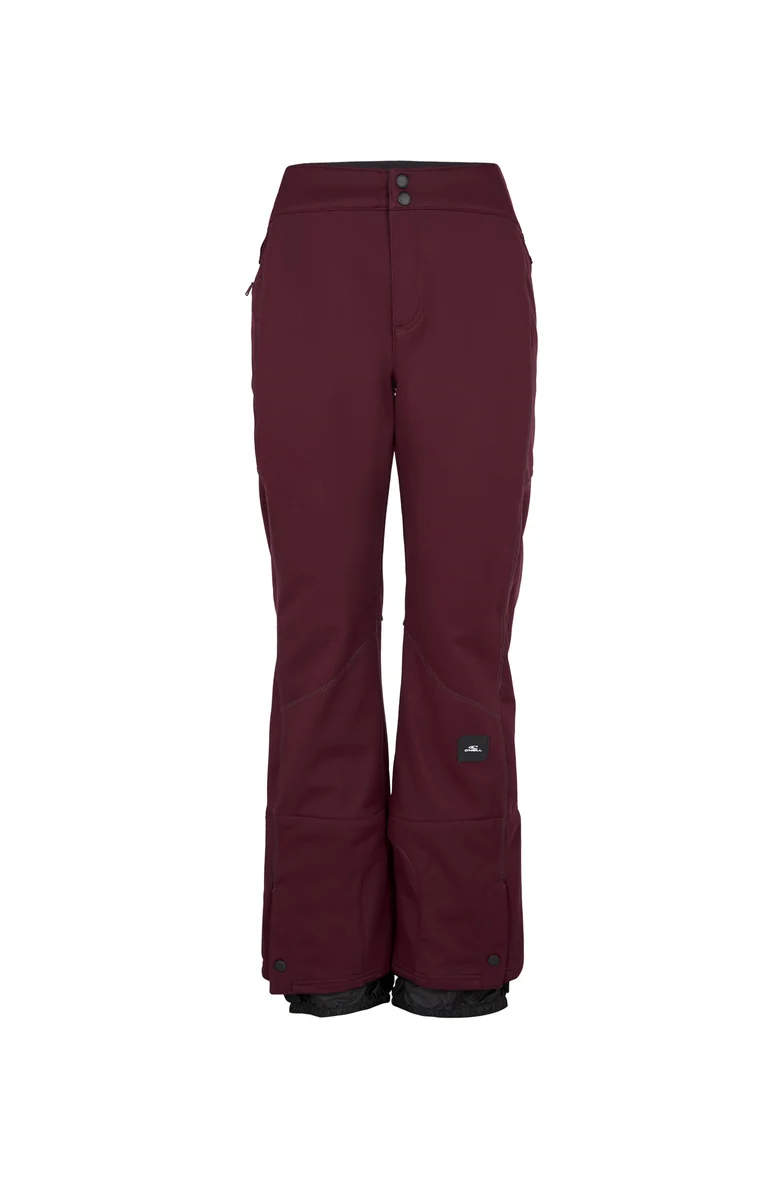O'Neill Blessed Softshell Skibroek Dames - Rood
