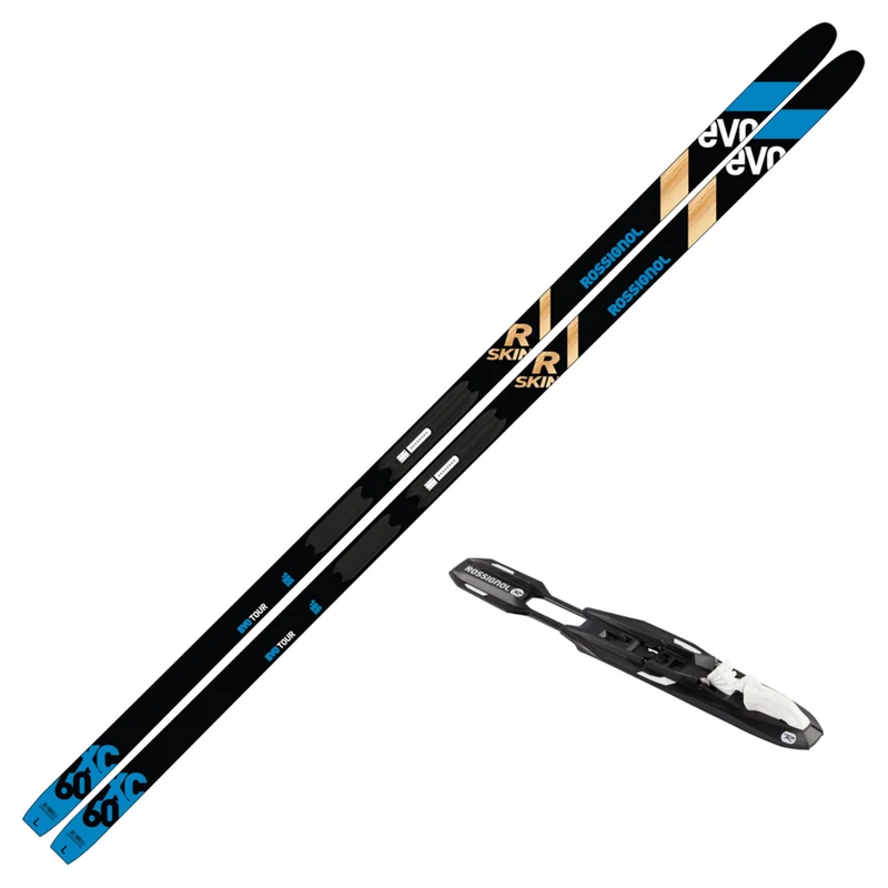 2023 Rossignol Evo XC 60 R-Skin Cross-Country Skis w/ Control Step In Bindings