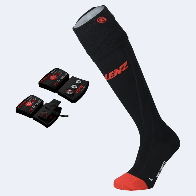 Lenz Heat Sock 6.1 Compression w/ Lithium Pack rcB 1200 Battery
