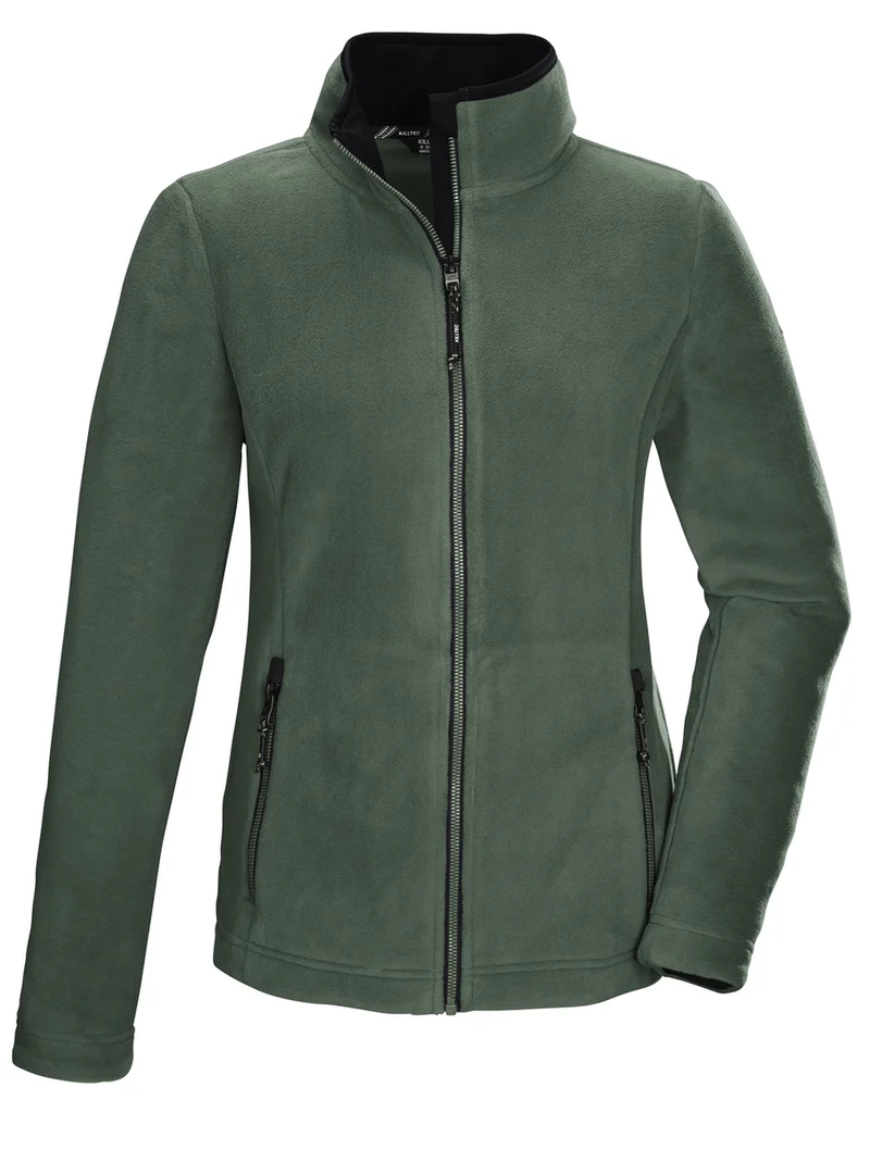 Killtec KOW 3 Fleece Vest Dames - Groen