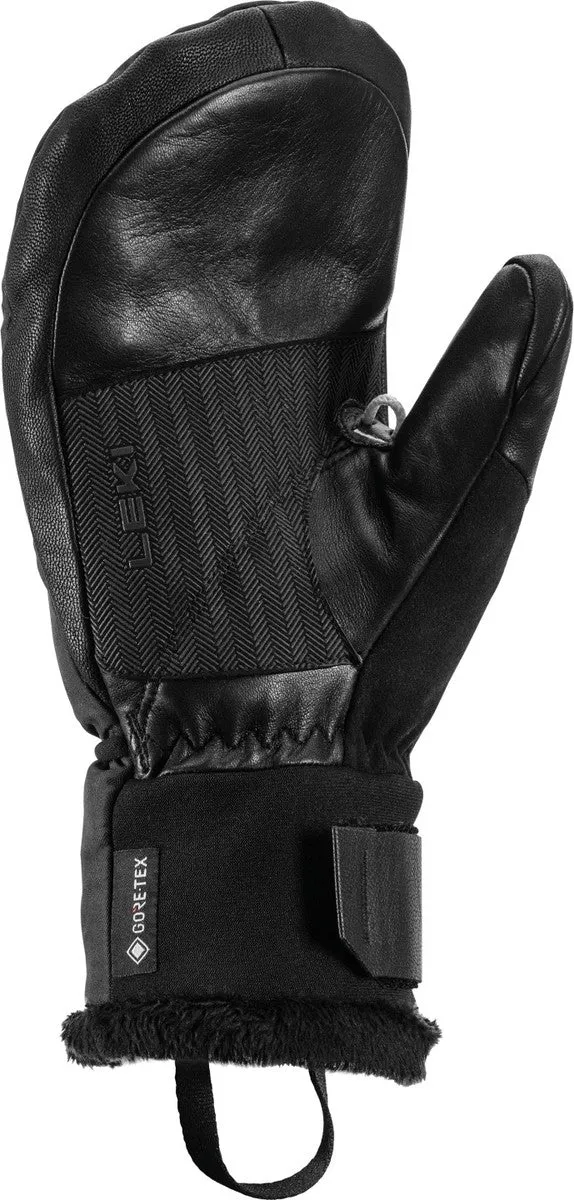 LEKI Lantana 3D GTX Mitten Skiwanten Dames - Grafiet/Zwart