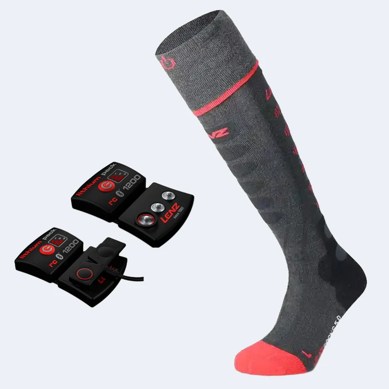 Lenz Heat Sock 5.1 w/ Lithium Pack rcB 1200 Battery