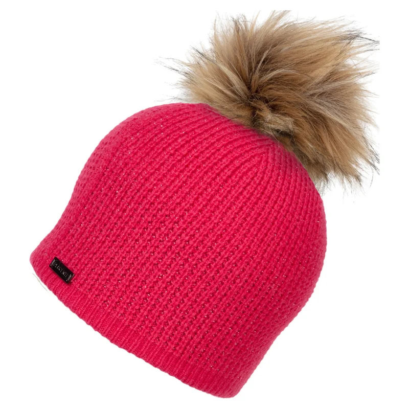 Descente Sonia Fur Pom Pom Women's Beanie