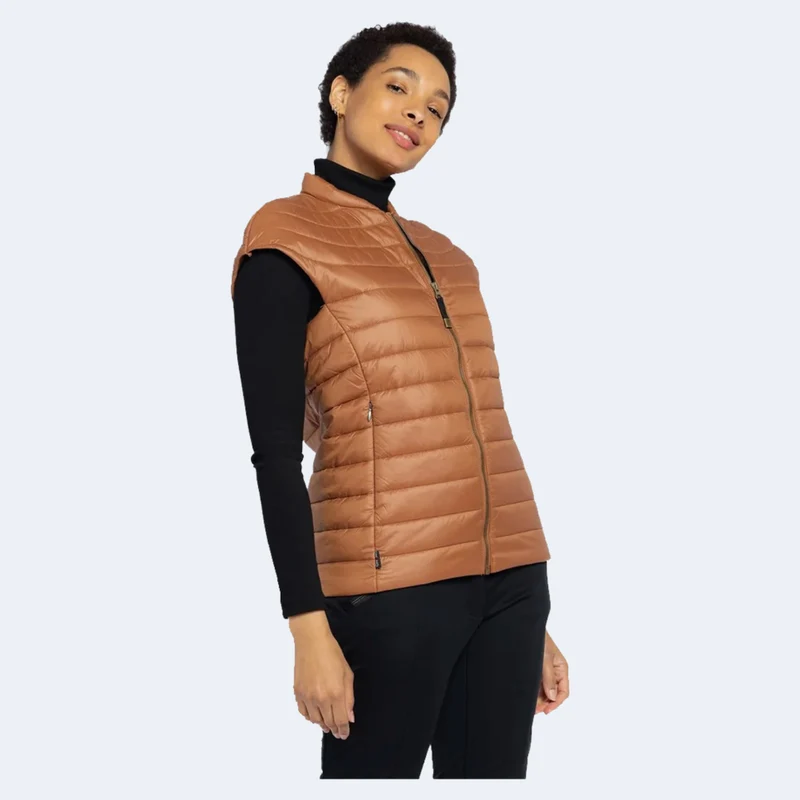 Ohsho Monia Cap Sleeve Insulated Women's Vest