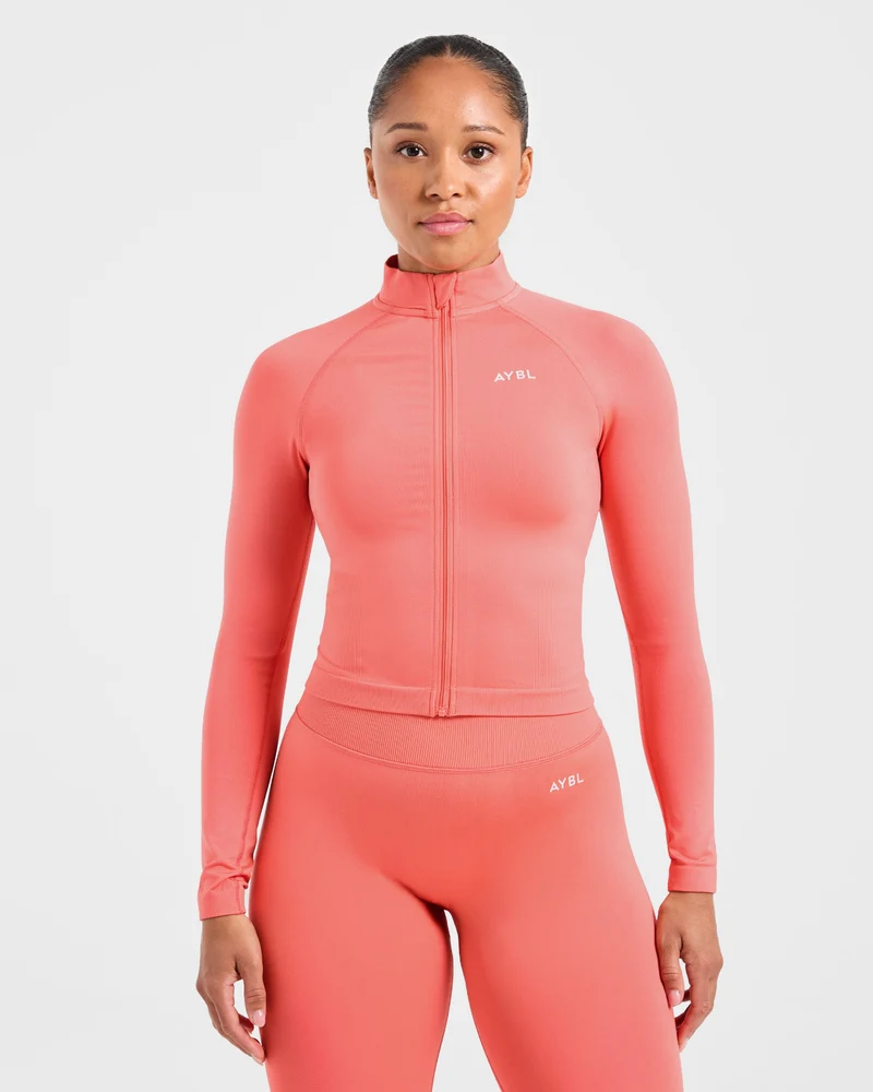 Adapt Seamless Jacket - Summer Perzik