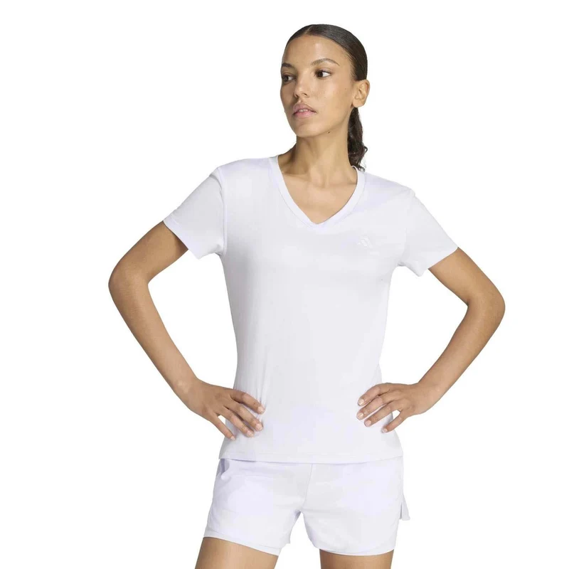 Women's mininmal V-neck T-shirt