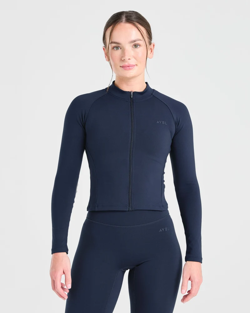 Staple Zip Jacket - NAVY