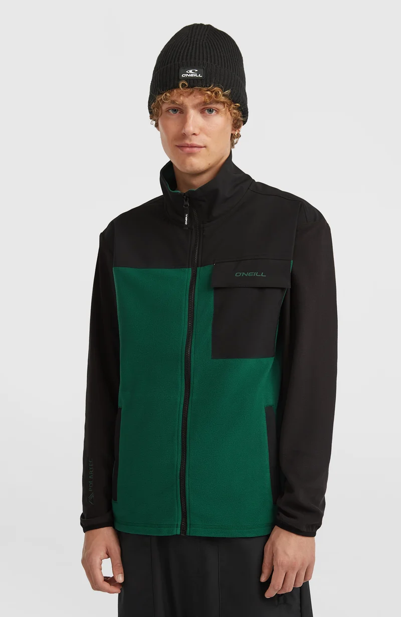 FWC'Peak Polartec® fleecevest | Emerald Envy Colour Block