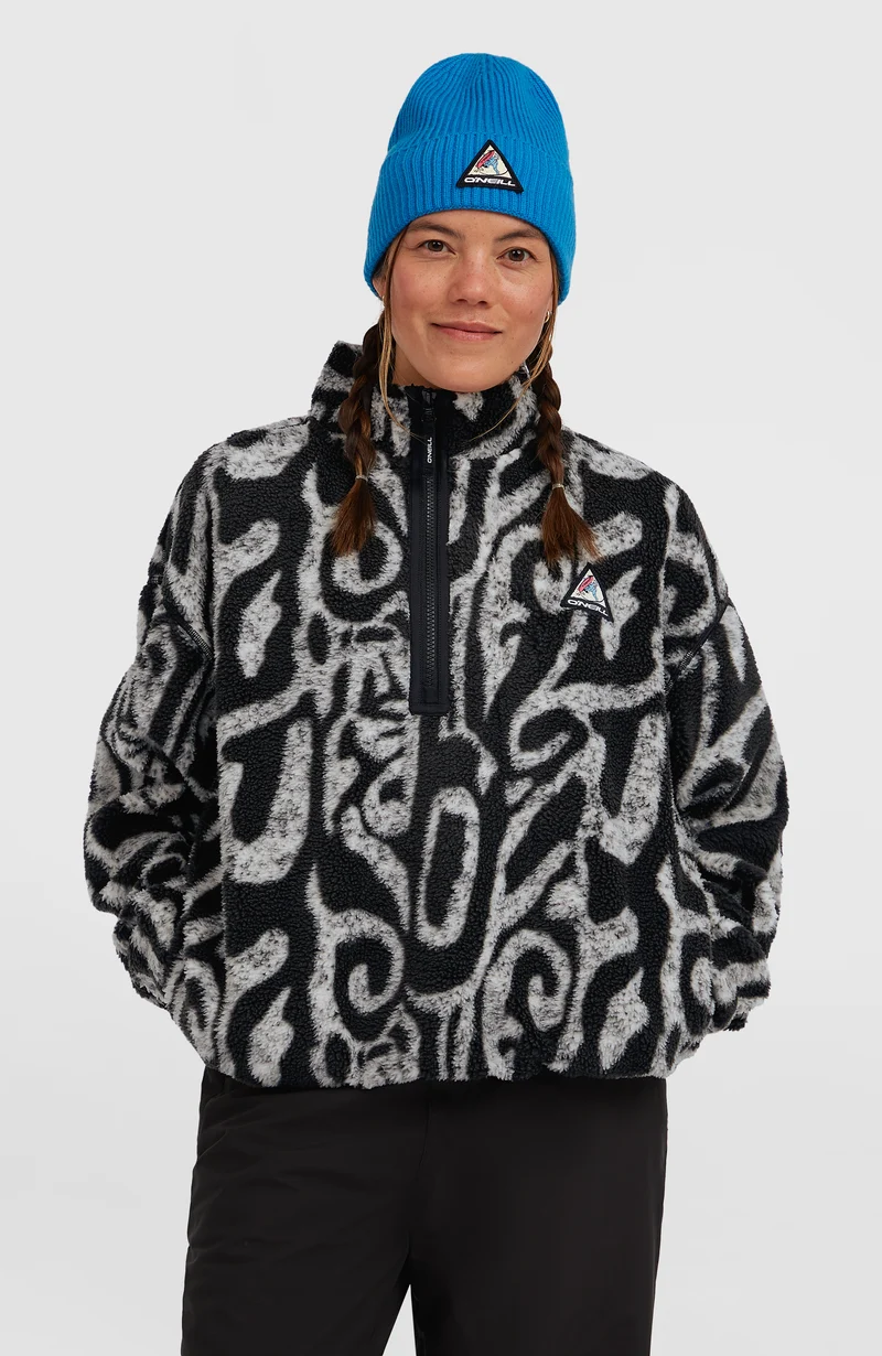 FWC'Play Hyperfleece trui | Black/White Legacy