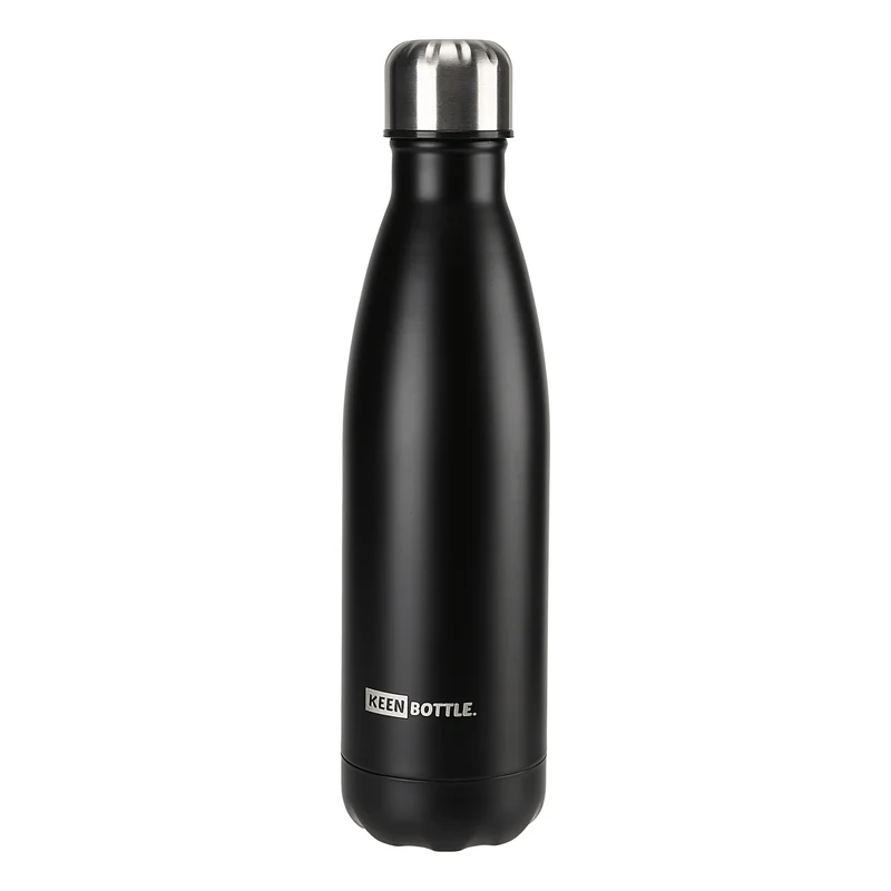 Keen Bottle waterfles 500ml Zwart