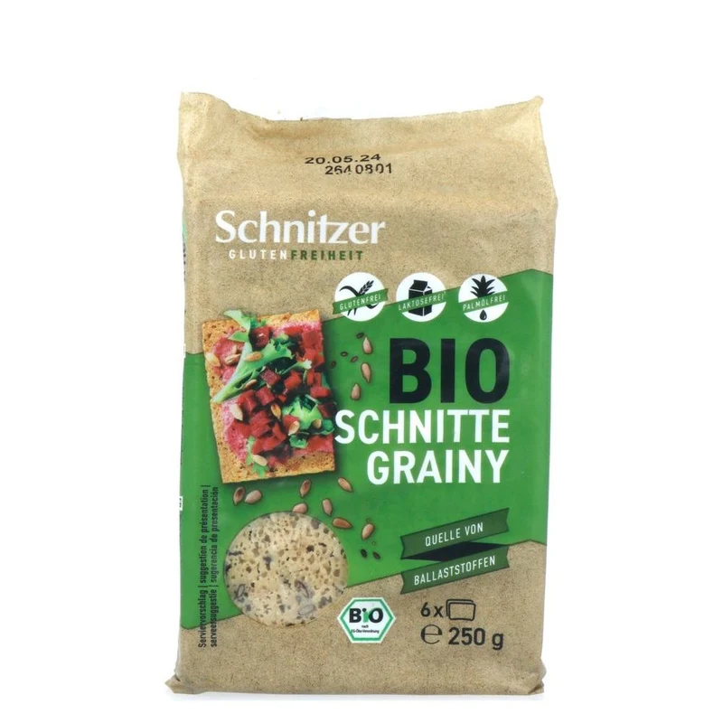 Schnitzer Bio Schnitte Grainy 250 gram