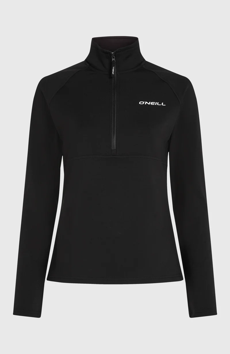 FWC'Cruz fleecetrui met halve rits | Black Out