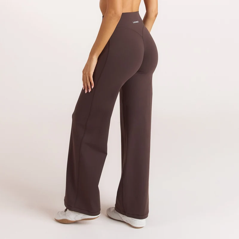 ContourSoft™ Rechte Leggings - Donker Chocoladekleurig