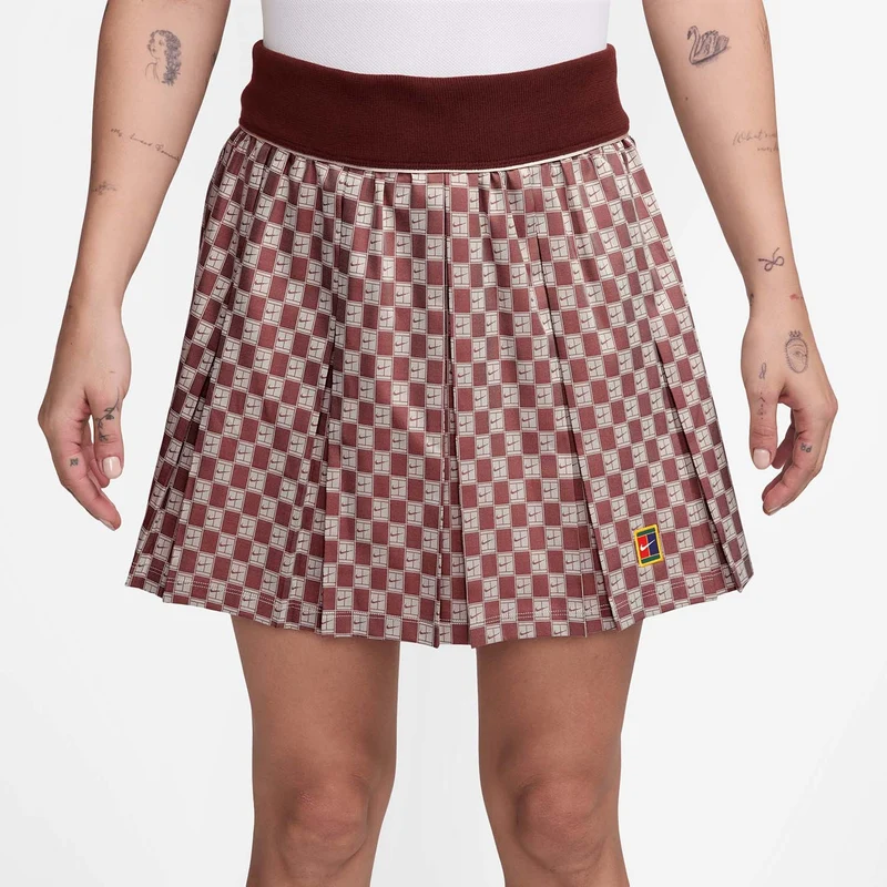 Court Collection High-Waisted-Rise Tennis Skirt
