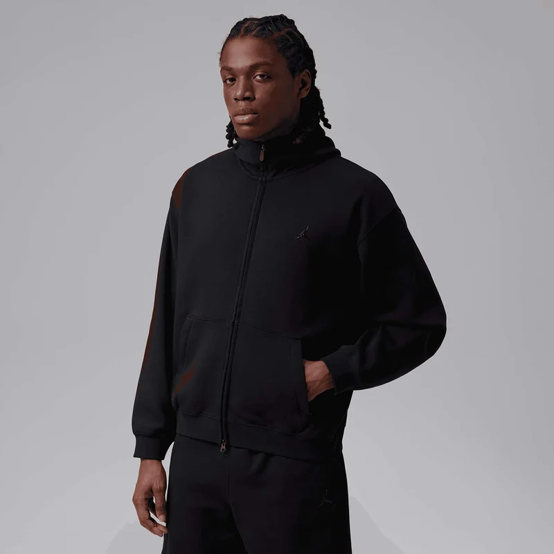 jordan sport hoop fleece men's dri-fit Full-Zip Hoodie