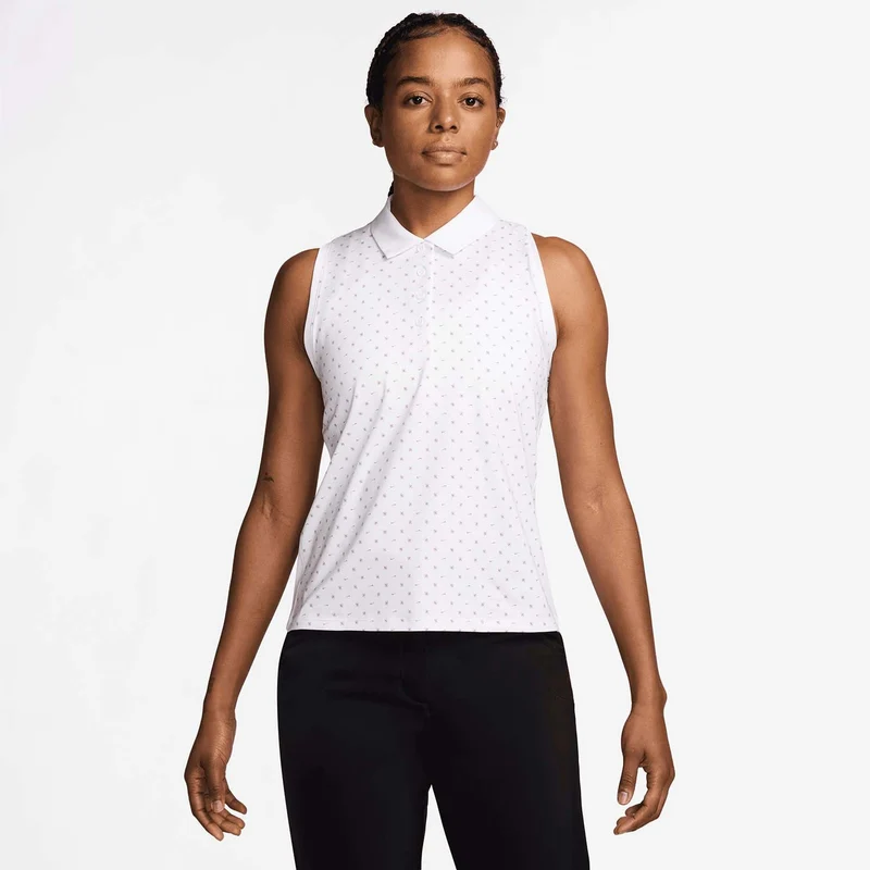victory Dri-FIT Sleeveless Printed Golf Polo