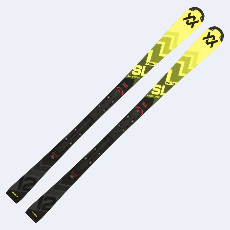 2025 Volkl Racetiger SL R Junior Skis w/ Race Plate