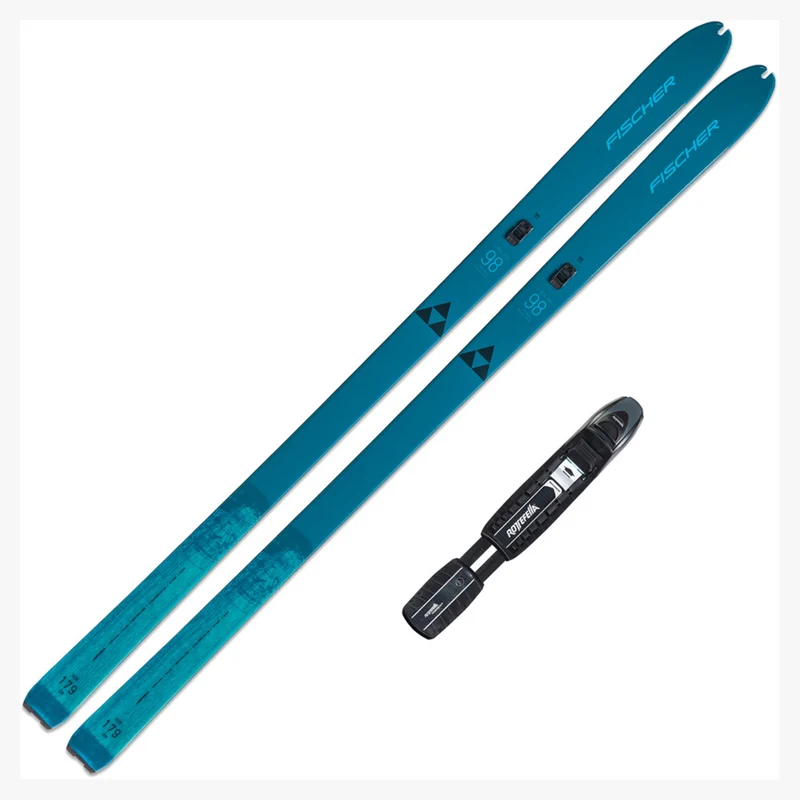 2023 Fischer Sbound Crown 98 EZ Skin Skis w/ BCX Magnum Bindings