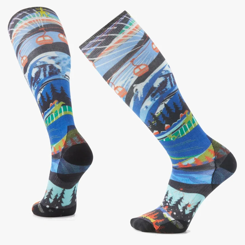 Smartwool Ski Zero Cushion Print OTC Sock