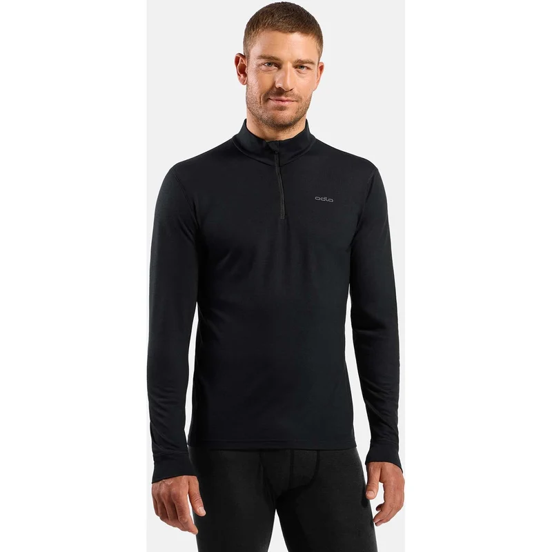 merino 160 base layer top turtle neck half-zip