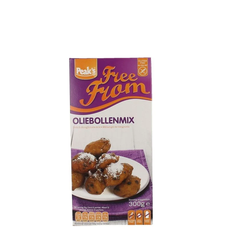 Peaks Free From Oliebollenmix 300 gram