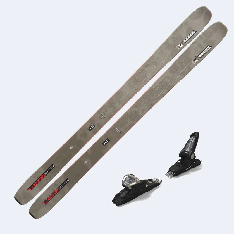 2026 K2 Mindbender 108TI Demo Skis W/ Griffon 13 Demo Bindings
