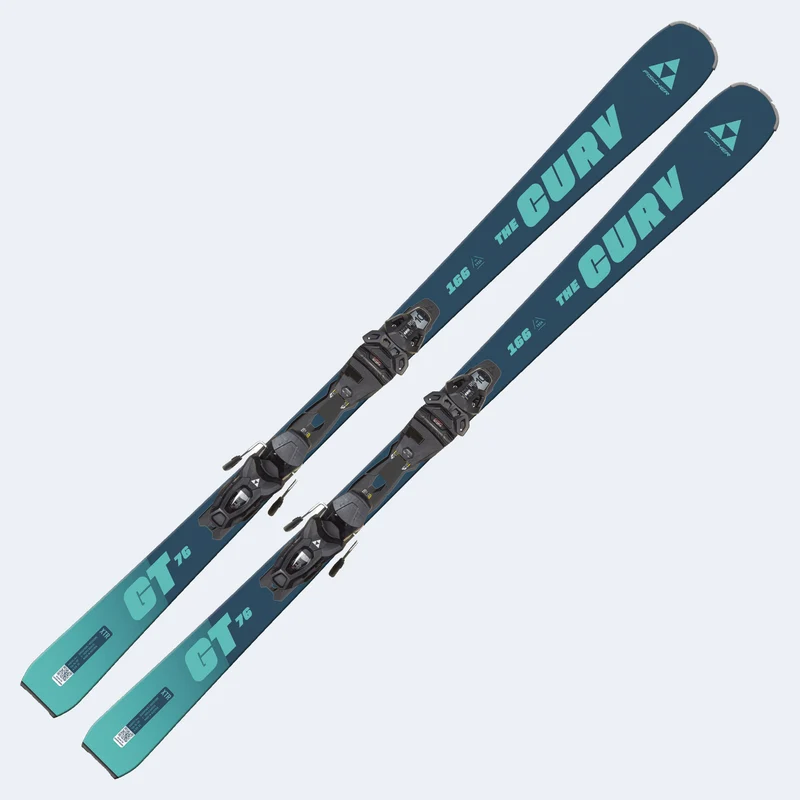2026 Fischer XTR The Curv GT 76 Women's Skis W/ RSW 10 PR Bindings