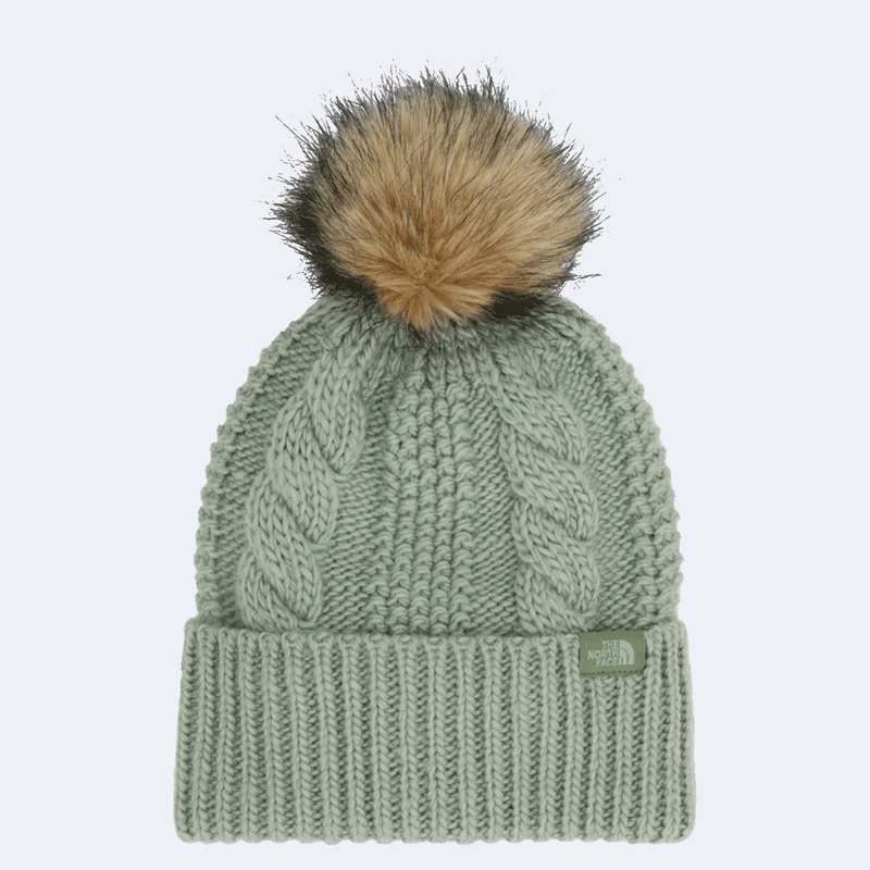 The North Face Oh Mega Fur Pom Beanie