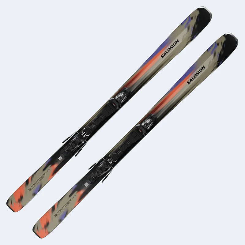 2027 Salomon Stance 80 Skis W/ M11 GW Bindings