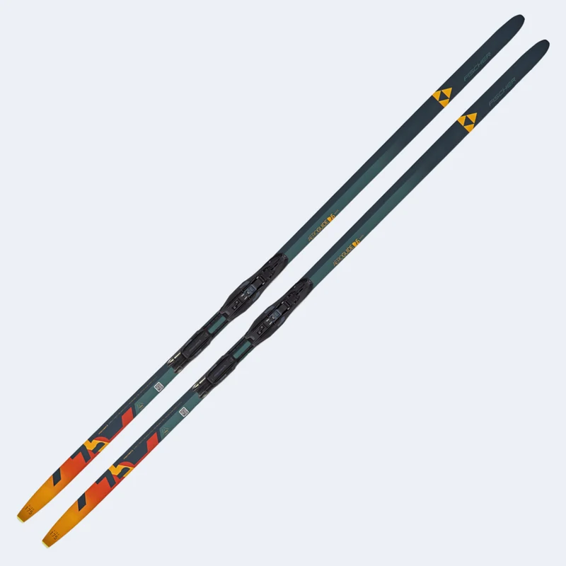 2027 Fischer Aeroguide Skate 75 Cross Country Skis W/ Control Skate Bindings