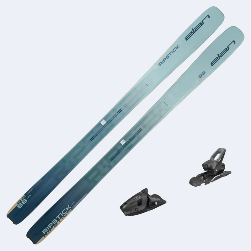 2026 Elan Ripstick 88 Women's Blem Skis with Tyrolia TX 10 Bindings