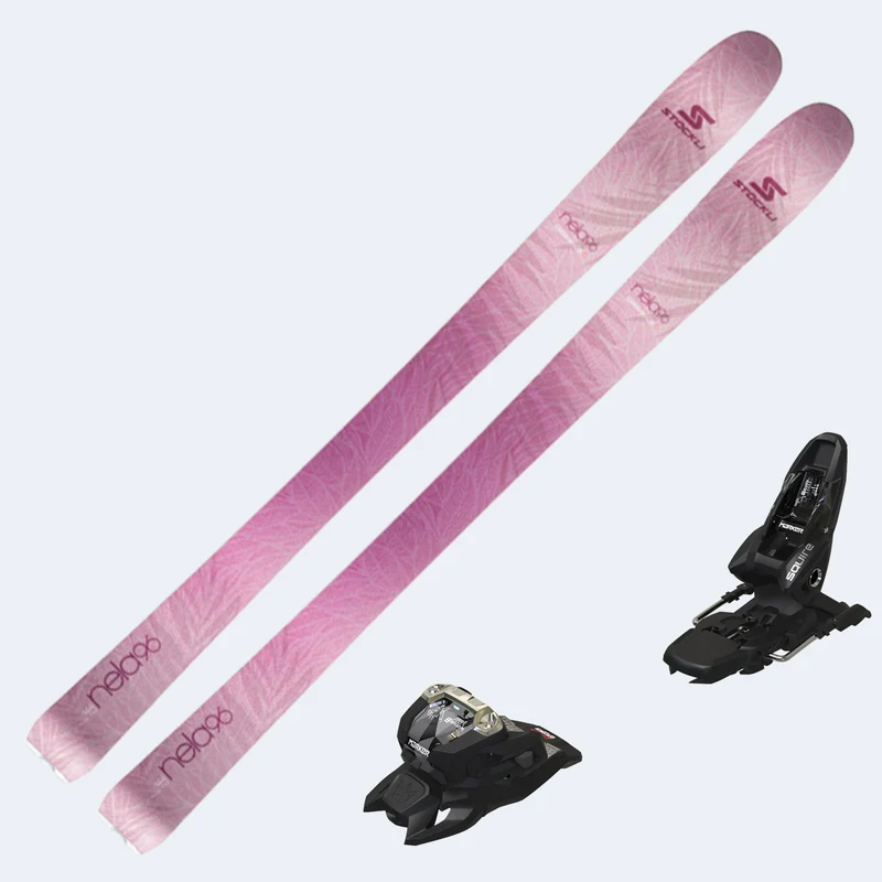 2026 Stockli Nela 96 Women's Skis with Marker Squire 11 Bindings