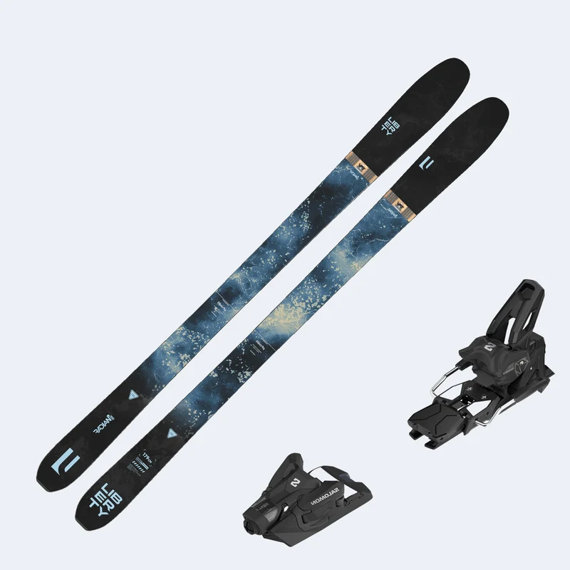 2026 Liberty Radian 100 Skis with Salomon Strive 14 GW Bindings