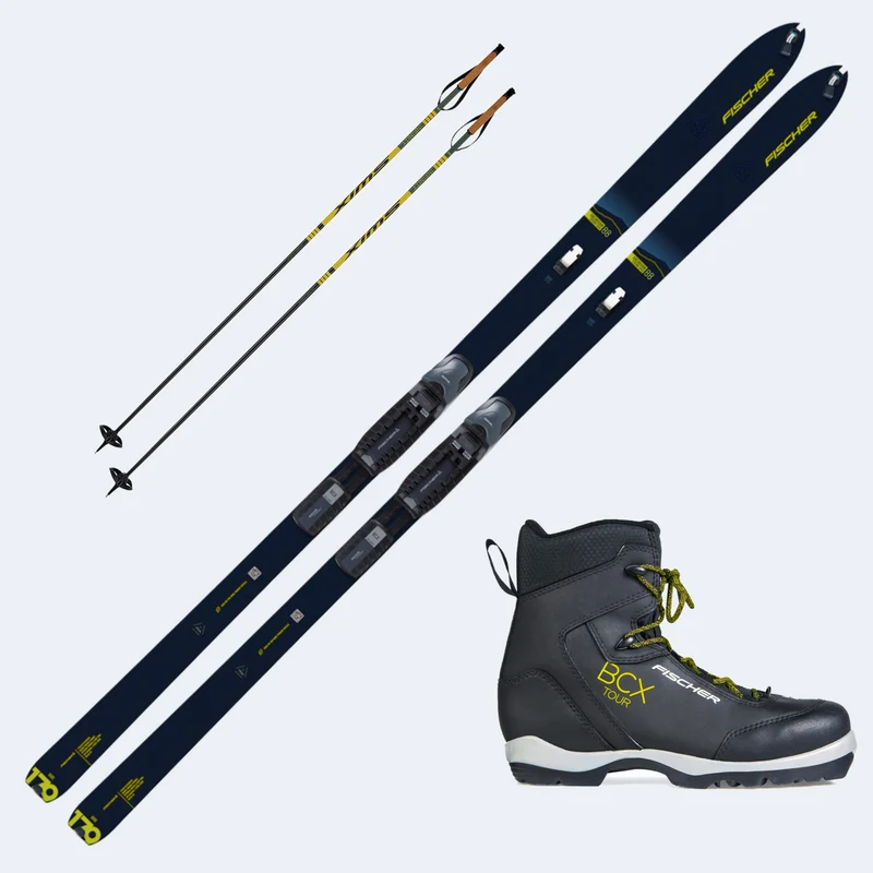 2027 Fischer Excursion 88 Crown Skis with Fischer BCX Tour Boots and Poles