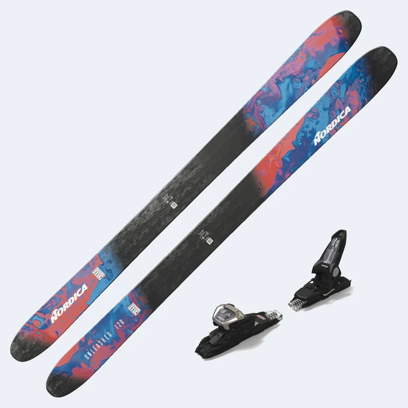 2026 Nordica Unleashed 120 Demo Skis W/ GRIFFON 13 Demo Bindings