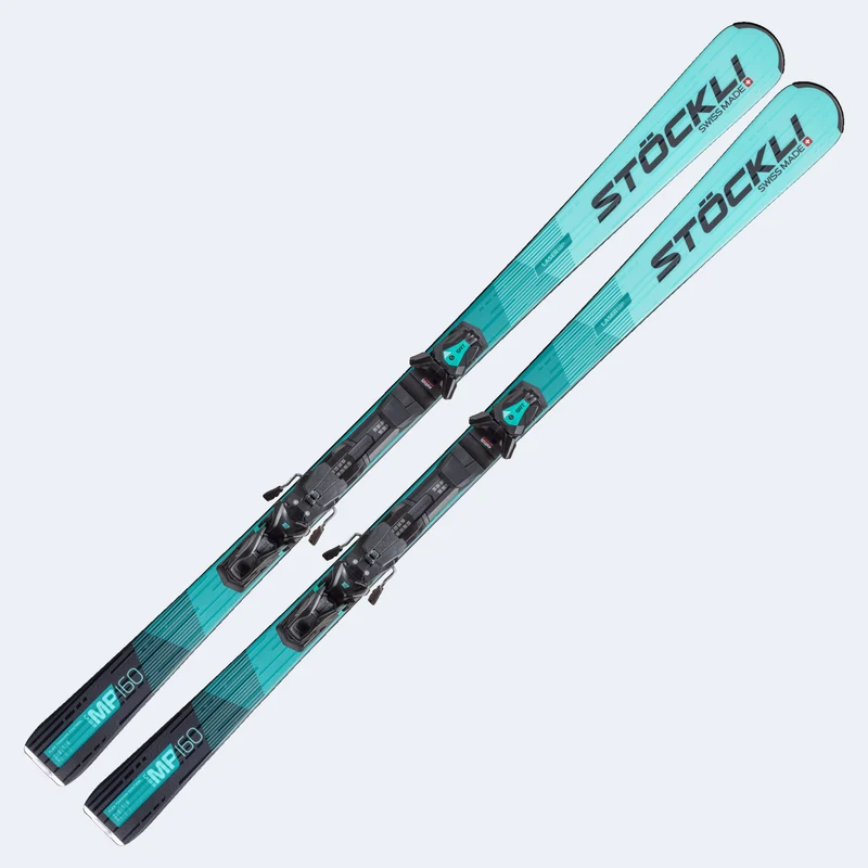 2027 Stockli Laser MP Skis W/ SRT 12 Bindings