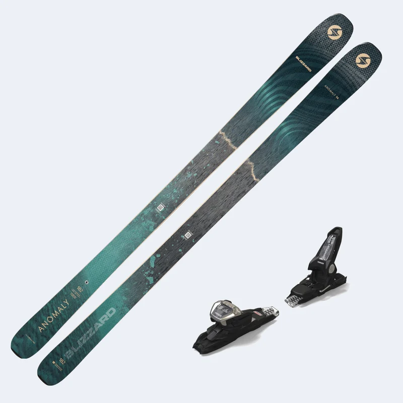 2026 Blizzard Anomaly 94 Demo Skis W/ Griffon 13 Demo Bindings