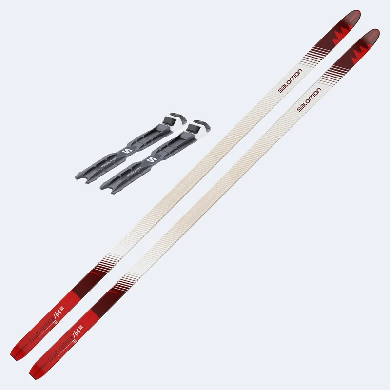 2023 Salomon Outpath 64 Cross Country Skis W/ Prolink Auto Bindings