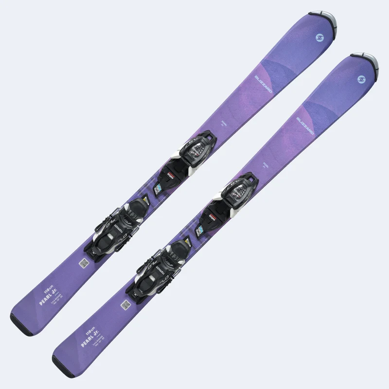 2027 Blizzard Pearl Jr Skis W/ FDT Bindings