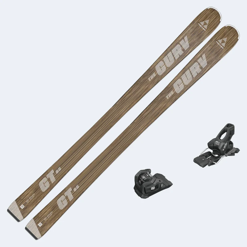 2026 Fischer The Curv GT 85 Redefine Skis W/ Attack 11 LYT Bindings